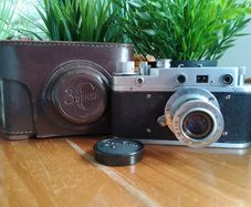 Zorki-C Festival VIDEO Refurbished, Serviced USSR Soviet Russian 35 mm, Rangefinder film camera, 57133050