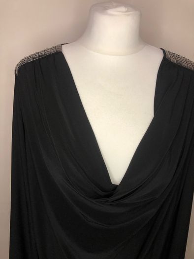 Glamorosa black blouse (size 22)