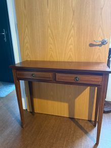 console hall table