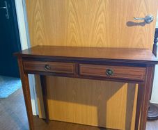 console hall table