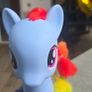 8 inch Rainbow Dash Styling Large braided Hair Brushable 2013 HTF MLP G4 My Little Pony Image 5