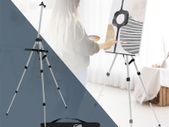 Aluminium easel tripod height adjustable