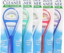 Tongue cleaner. (Oral care) New, unopened. Made in USA.