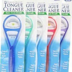 Tongue cleaner. (Oral care) New, unopened. Made in USA.