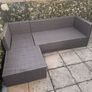 Garden sofa with cushions Image 5
