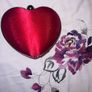 Heart Shaped Crystal Diamonte Bag BNWT Image 5