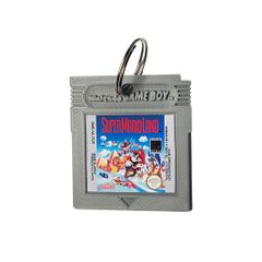 Game Boy / Handheld Game Cartridge Novelty Keyring.
