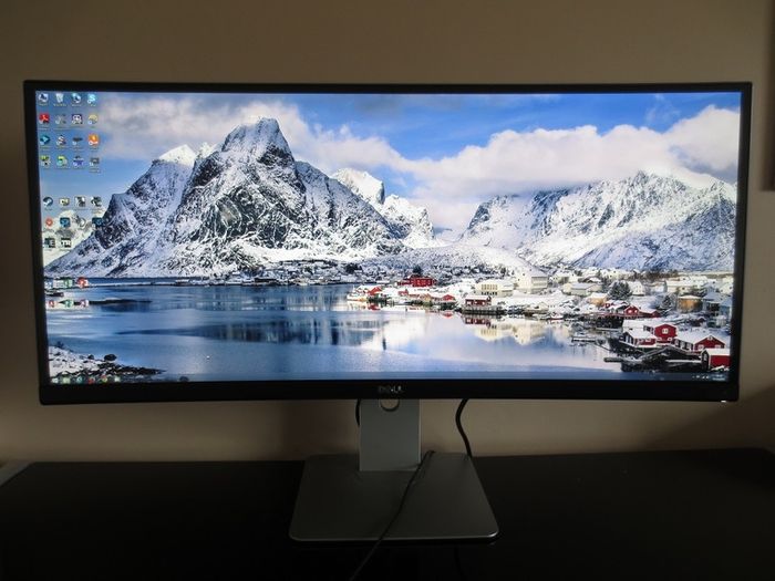 Dell U3415WB 34" Curved Ultra Wide Quad HD IPS LCD Monitor