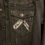 Denim Oversize Jacket, size 8 Image 2