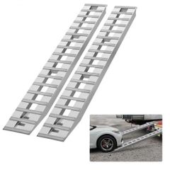 274.3x38.1 cm Aluminum Ramps 4535.9 kg Capacity Loading Ramps 2PCS
