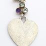 Amethyst, Quartz & Prasiolite Sterling Silver Pendant Image 2