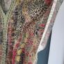 Per Una khaki tones studded top Sz 10 (Fit 10-14 uK) Image 4