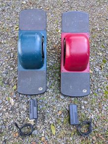Two Onewheel Pint Electric Skateboards Need Battery Replacement