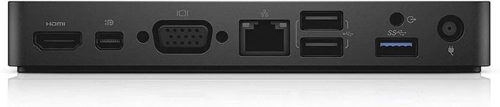 Dell WD15 Monitor Dock 4K with Original 130W Adapter, USB-C, HDMI, Mini DisplayPort, Vga