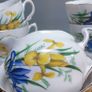 14 pcs Vintage Crown  Royal Bone China Image 9