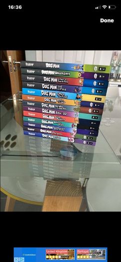New Selection of 13 Dogman Children's Books by Dav Pilkey