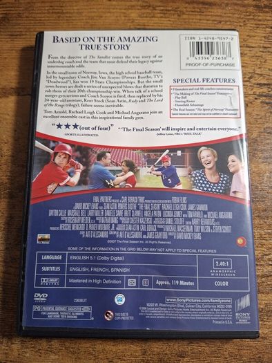 "The Final Season" (2007) DVD - free standard postage