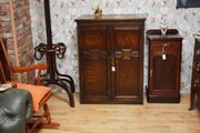 Jacobean Revival Oak Cupboard