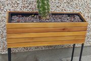 Wooden planter