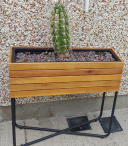 Wooden planter