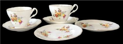 Vintage Winston Fine Bone China Tea Set Trio's