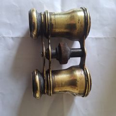 Antique brass opera glasses