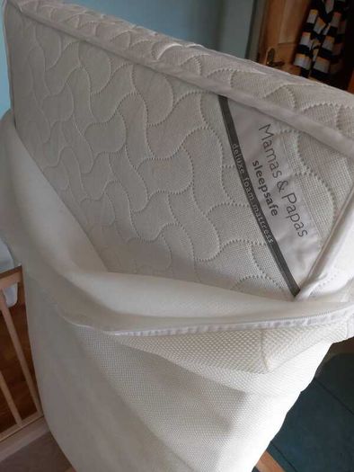Cot Bed and Deluxe Foam Mattress