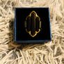 Statement Black Geometric Ring Bold & Elegant Image 9