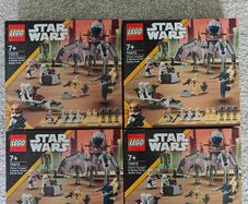 4x Lego Star Wars Clone Trooper and Battle Droid Battle Pack 75372