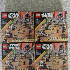 4x Lego Star Wars Clone Trooper and Battle Droid Battle Pack 75372