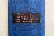 Bartholomew's reduced survey sheet Dublin and Athlone tourists and cyclists map