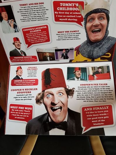 Brand new sealed Tommy cooper collections