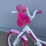 Girls 16" Unicorn Bike with stabilisers, by Dino Bikes Image 9