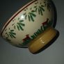 Rare ? Small red dog or pig pattern bowl and old rose eggcup Image 5