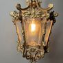 Stunning French Louis XV Style Brass Lantern Image 2