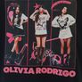 Black Olivia Rodrigo The Unraveled Tour Design T Shirt. Asian Size XL - Width: 53cm, Length 67cm. Image 2