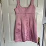 Pink Satin Dress Image 2