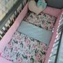 Baby Girl Cot Bedding, Barely used, perfect condition NOT THE BED, PLEASE READ DESCRIPTION. Image 4