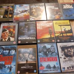 War Movie DVD Bundle Lot Collection Das Boot Hamburger Hill Downfall Killing Fields Etc