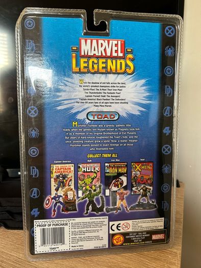 Marvel Legends Series 1 Toybiz Toad
