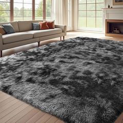 Rugs Living Room 200x300cm Soft Fluffy Area Rugs for Bedroom - Washable Rugs - Antiskid Large Shaggy Carpets Suit for Bedroom Dorm Nursery Kids Room Office Lounge Home Decor