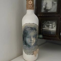 Decorative wine bottle
