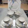 Colclough deco style  pretty and charming china tea for two Image 9