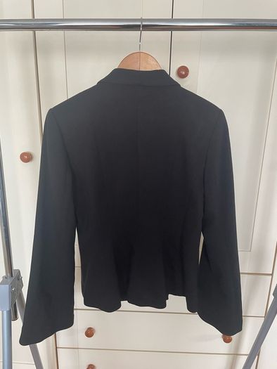 H&M black women's blazer size eur 40, 12 Uk