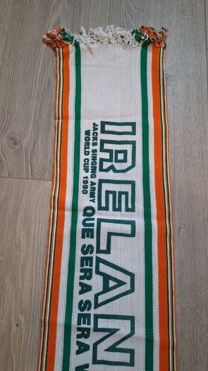 Vintage Ireland Italia 90's Jack Charlton Scarf