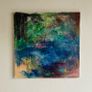 Original Irish Art Pondscape Abstract Art Image 6