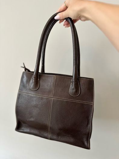 Vintage Osprey London Leather Bag
