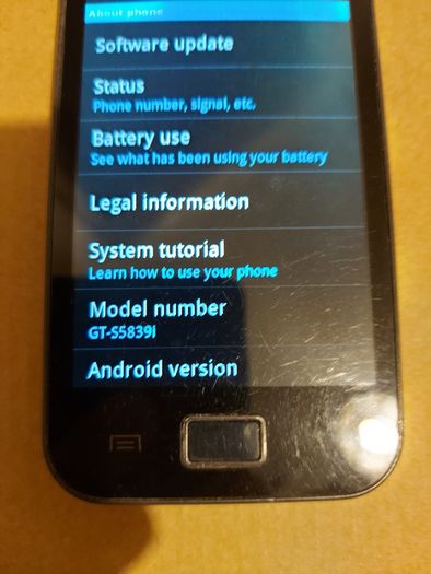 Samsung Galaxy Ace, Model GT-S5839i, 8GB, very good condition