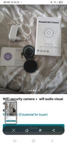 WiFi camera and doorbell