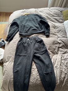 puma tracksuit and jumper set